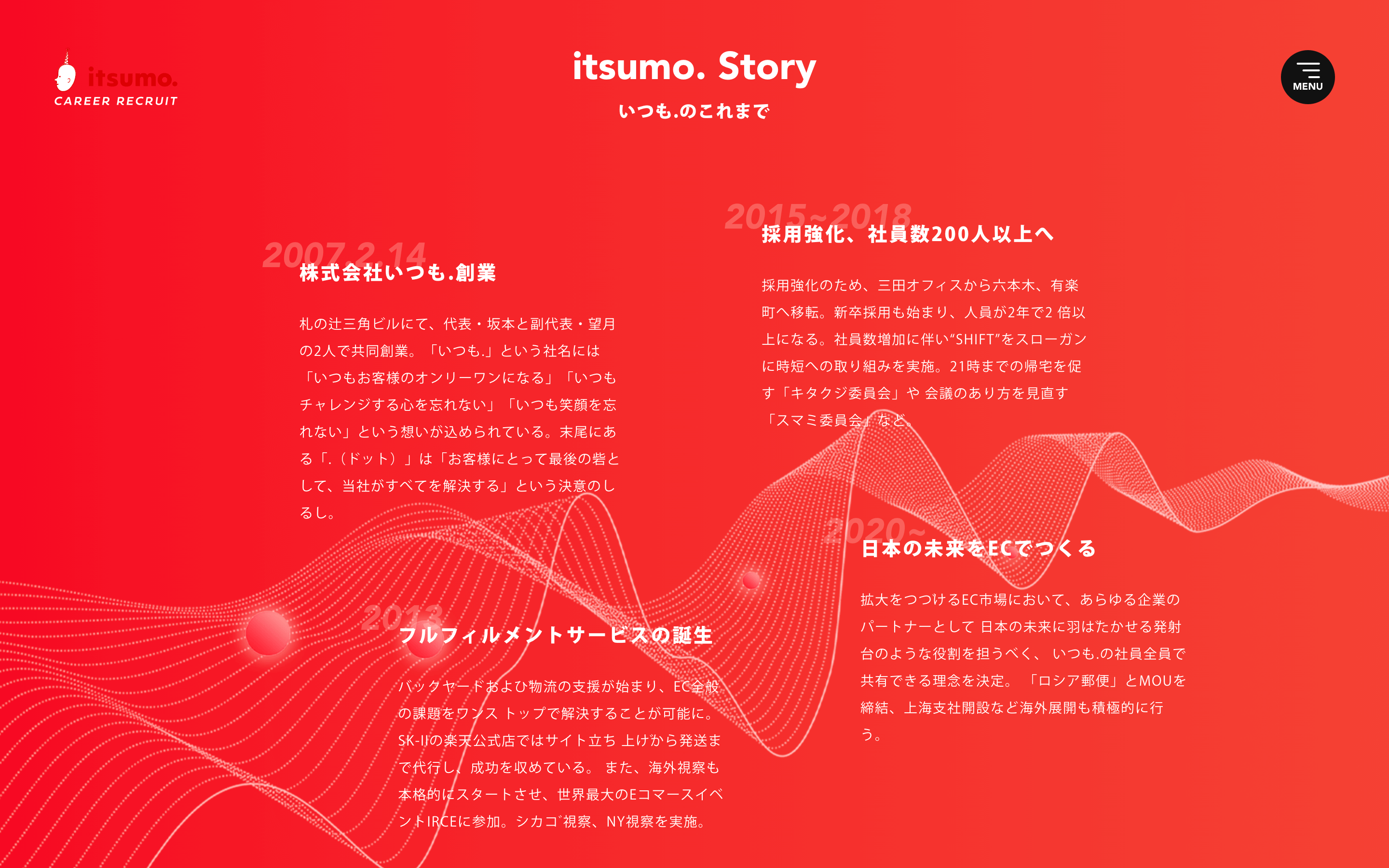 株式会社いつも 中途採用サイト